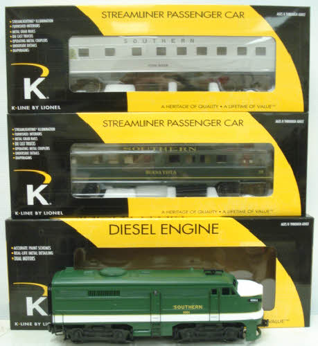 Lionel 6-21217 Southern Executive Inspection O Gauge Diesel Train Set