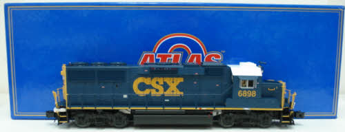 Atlas 1265 O CSX GP-60 Unpowered Diesel Locomotive #6898 (3-Rail)