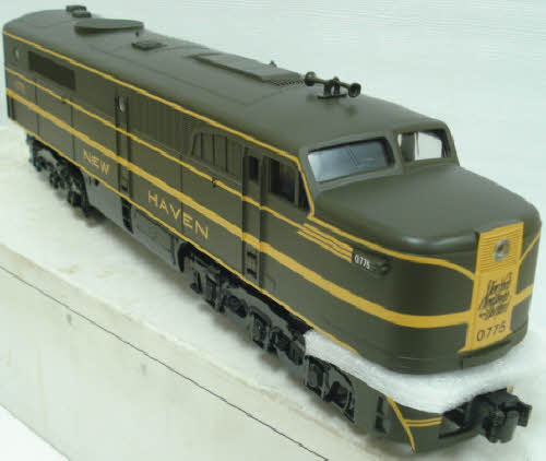 MTH 30-2496-1 New Haven Alco PA AA Diesel Engine Set w/PS2 #0775/0776