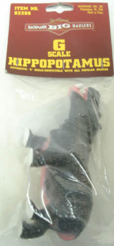 Bachmann 92388 G Scale Zoo Hippopotamus Figure