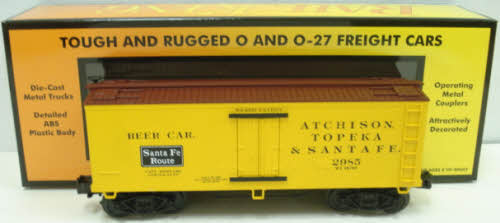 MTH 30-78066 Santa Fe 19th Century Reefer Car