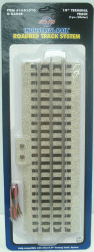 Atlas 1001010 3-Rail 10 Inch Terminal Track Section