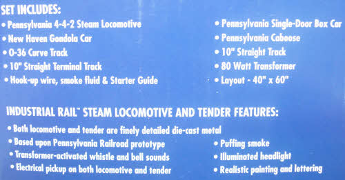 Atlas 1009000 Atlas O Scale 1009000 3-Rail Pennsylvania Fast Freight Train Set