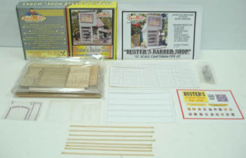 Bar Mills 164 O Buster's Barber Shop Laser-Cut Wood Kit