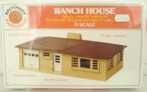 Bachmann 45934 O Plasticville Ranch House Classic Building Kit