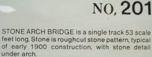 Korber 201 Stone Arch Bridge