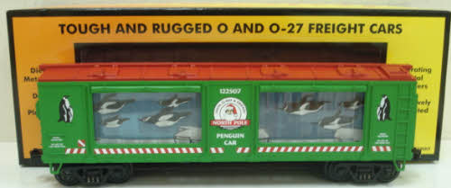 MTH 30-79190 O Penguin Operating Aquarium Car