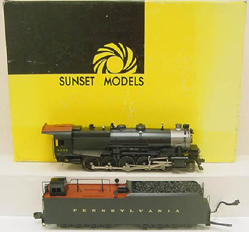 3rd Rail 4235 O Brass Pennsylvania I-1 2-10-0 Steam Locomotive & Tender
