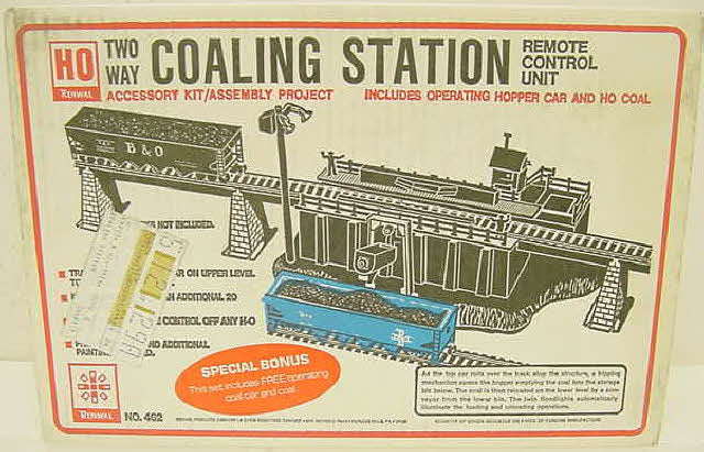 Renwal 462 HO Scale Operating Coaling Station