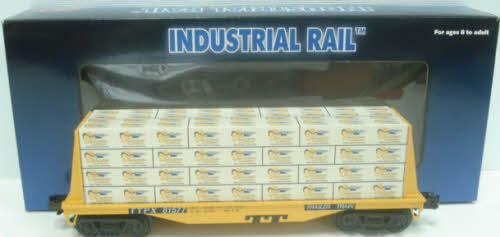Atlas 1004103 3-Rail TTPX Flatcar w/Lumber Load