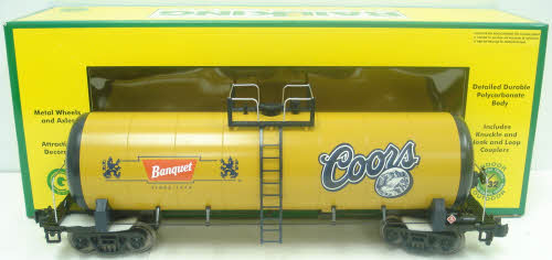 MTH 70-73026 G Scale Coors Unibody Tank Car