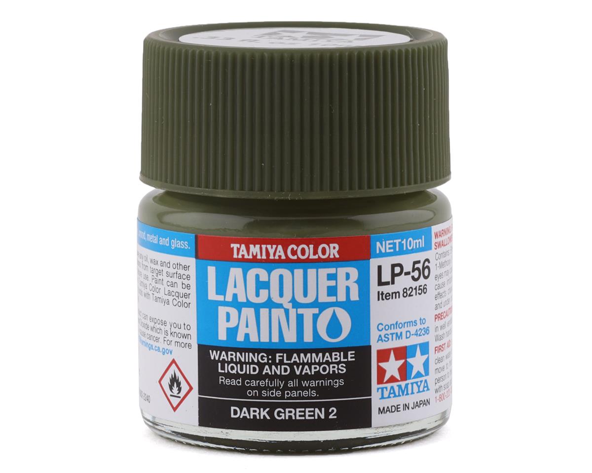 Tamiya 82156 Lacquer LP-56 Dark Green 2 - 10 ml Bottle