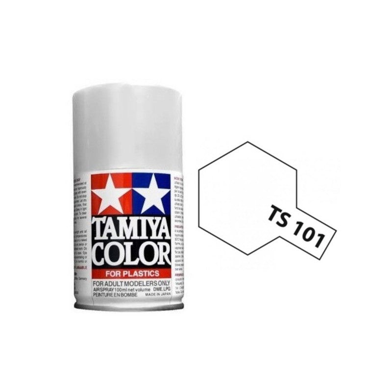 Tamiya 85101 TS-101 Base White 100 ml Spray Paint Can