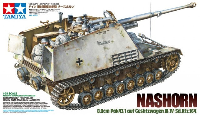 Tamiya 35335 1:35 German Self-Propelled Heavy Anti-Tank Gun Nashorn Artillery