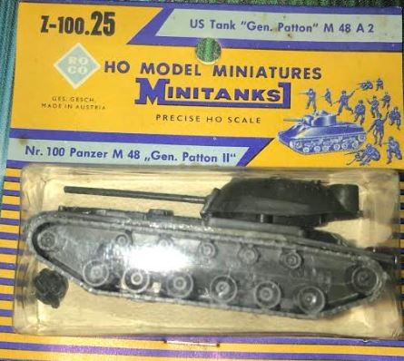 Roco Z-100.25 HO US Panzer Tank 