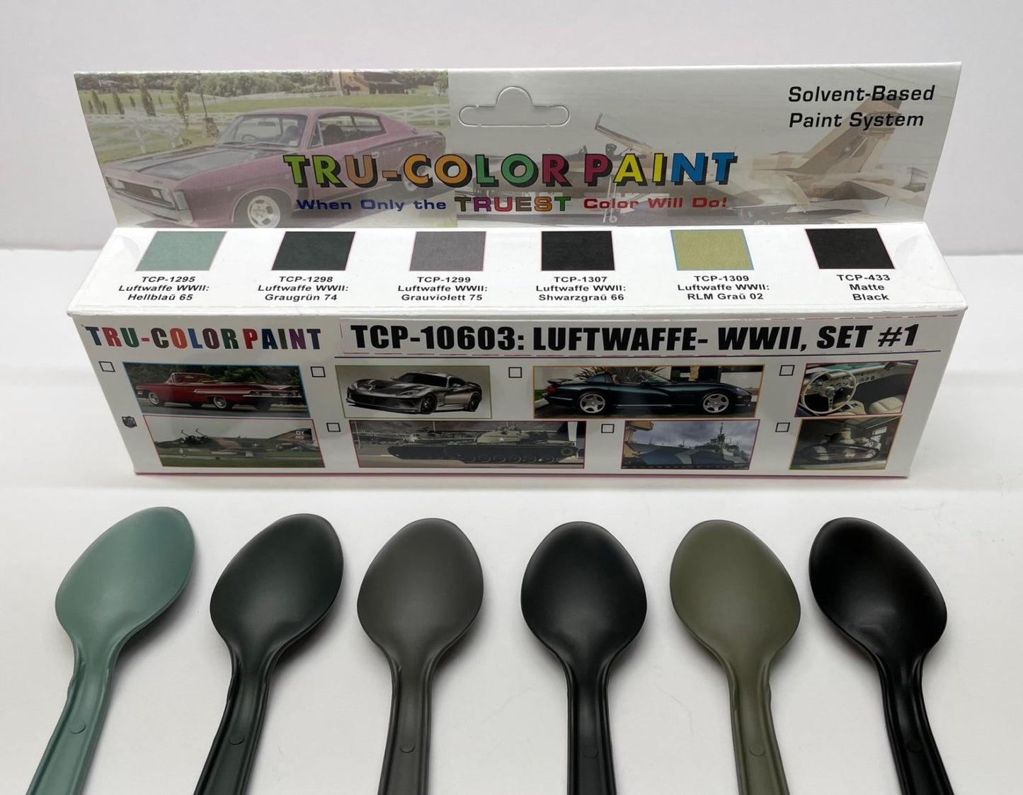 Tru-Color 10603 Luftwaffe German WWII Paints #1 (Set of 6)