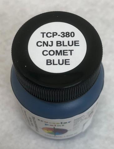 Tru-Color 380 Railroad Color CNJ Comet Blue Acrylic Paint 1 Oz. Bottle