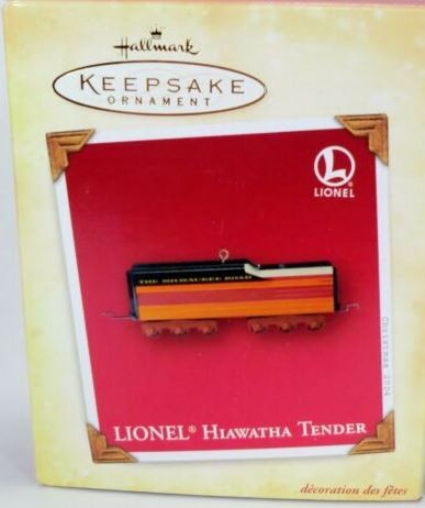 Hallmark QXI4101 Lionel Hiawatha Tender Christmas Tree Ornament Keepsake