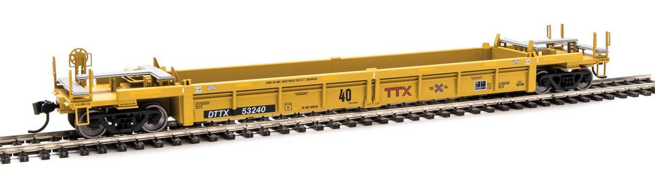 Walthers 910-8410 HO TTX DTTX Thrall Rebuilt 40' Well Car #53240