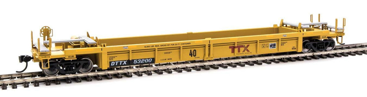 Walthers 910-8417 HO TTX DTTX Thrall Rebuilt 40' Well Car #53200