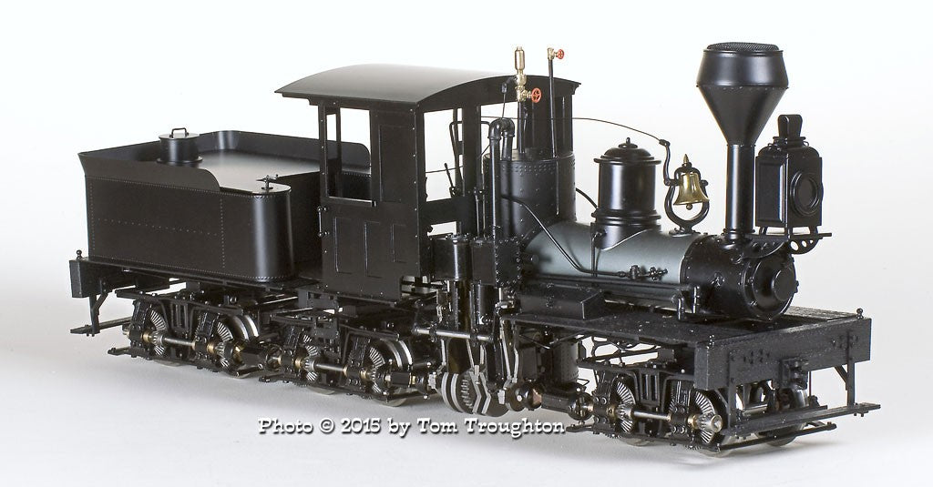 Moloco The Buffalo Shay F Scale Powered Steam Locomotive 1:20.32 Scale