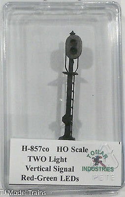 Tomar Industries 857CO HO Two-Light Vertical Signal Red-Green LEDs
