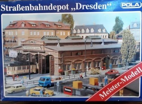 Pola 675 HO Tram Terminal "Dresden" Building Kit
