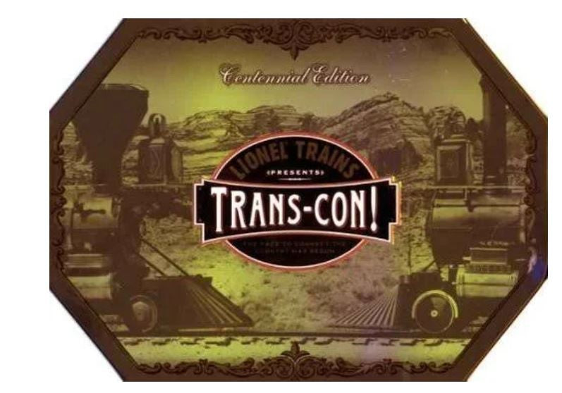 Lionel 4587 Trans-Con Centennial Edition Game W/CD Map & Model