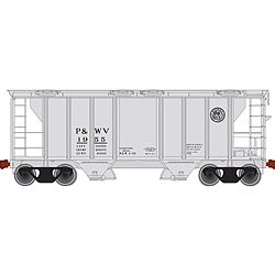 Atlas 20003215 HO Pittsburgh & West Virginia PS-2 Covered Hopper #1990