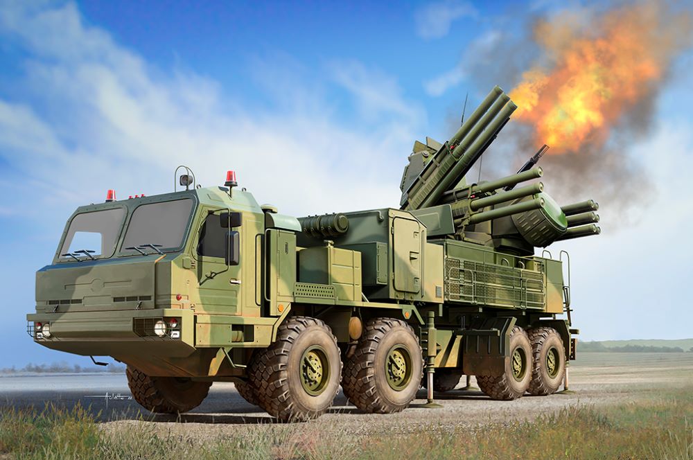 Trumpeter 01087 1:35 96k6 Pantsir-S1 Russian 72V6 Combat Military Vehicle Kit