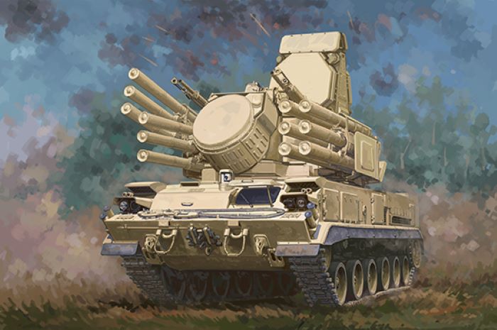 Trumpeter 1093 1:35 ZPRK DB 96K6 Pantsir-S1 Tracked Vehicle Plastic Model Kit