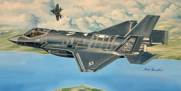 Trumpeter Models 03231 1:32 F-35A Lightning II Fighter Military Plane Kit