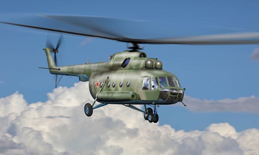 Trumpeter 05814 1:48 Mi17 Hip-H Military Aircraft Helicopter Model Kit