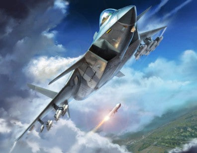 Trumpeter 05821 1:48 Chinese J-20 Mighty Dragon-Beast Mode Military Plane Kit