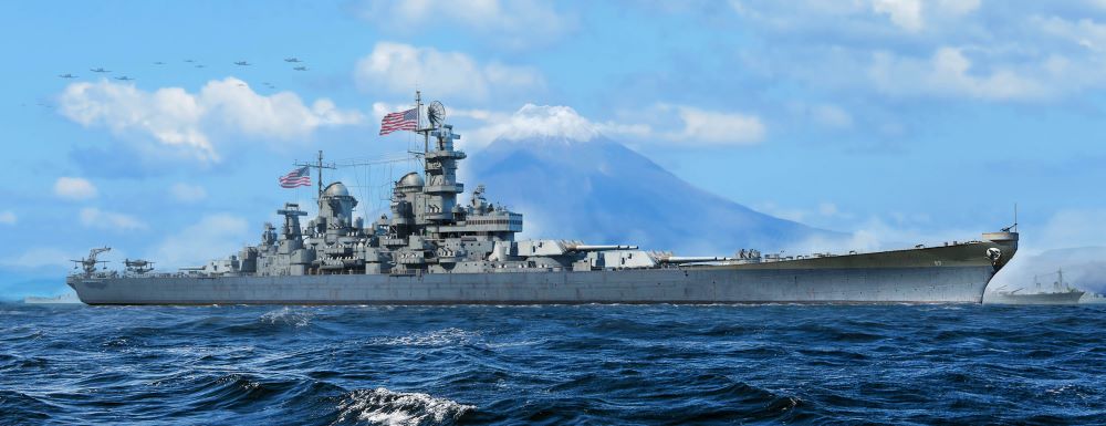 Trumpeter 06748 1:700 BB-63 USS Missouri Battleship Plastic Model Kit