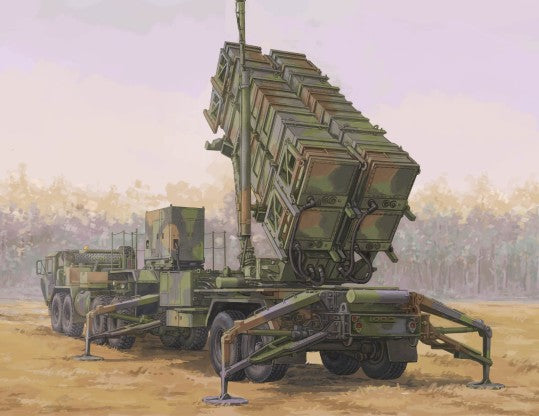 Trumpeter 07158 1:72 M983 HEMTT Tractor & M901 Launcher Plastic Model Kit