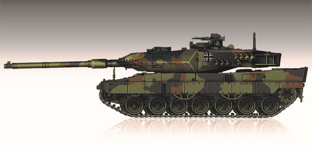 Trumpeter 07191 1:72 German Leopard 2A6 Main Battle Military Tank Model Kit