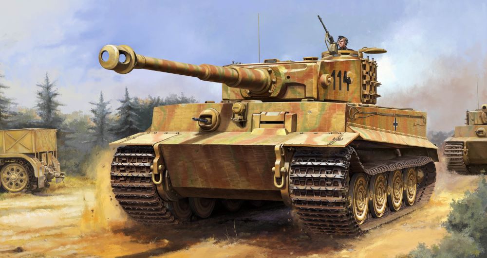 Trumpeter 945 1:16 Pz.Kpfw.VI Ausf.E Sd.Kfz. 181 Tiger I Military Tank Model Kit