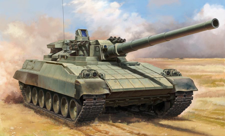 Trumpeter 9533 1:35 Object 477 XM2 Russian Military Tank Model Kit