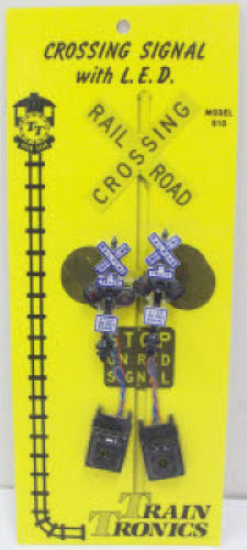Train Tronics 510 HO Scale Crossing Signal w/ LED