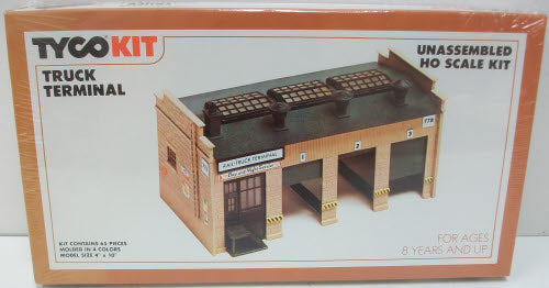 Tyco 7758 HO Truck Terminal Building Kit