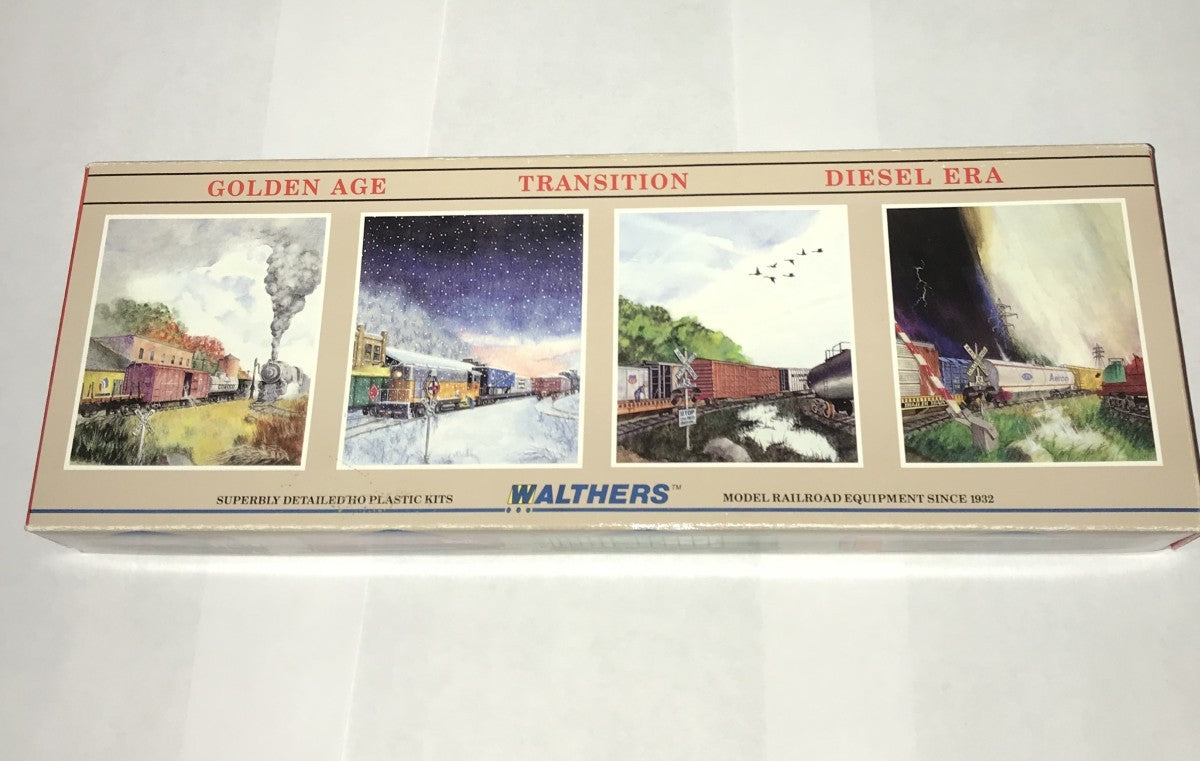 Walthers 932-5634 HO Union Pacific 75' Depressed Center Four Truck Flat Car Kit