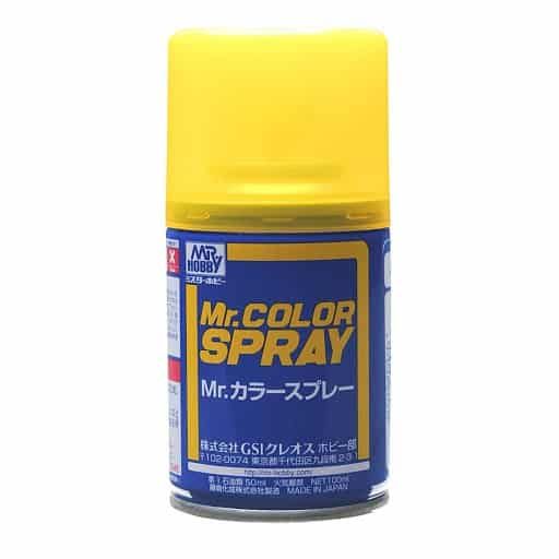 Gunze S48 Mr. Color Clear Yellow 3.4 Oz. Spray Can