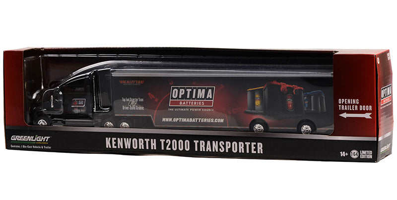 Greenlight Collectibles 30378 1:64 Kenworth T2000 Transporter Diecast Model