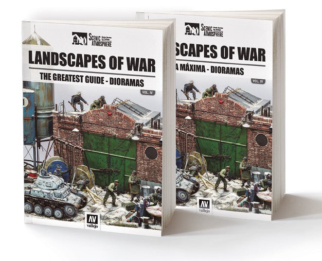 Vallejo Paint 75027 Landscapes of War Volume 4 Book