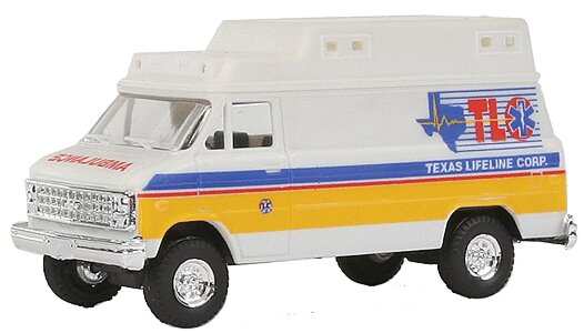 Trident Miniatures 90373 1:87 Ambulance Dallas