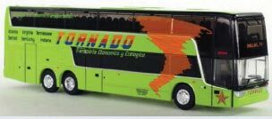 Iconic Replicas 870076 HO Tornado VanHool TDX Double-Deck Motorcoach Bus