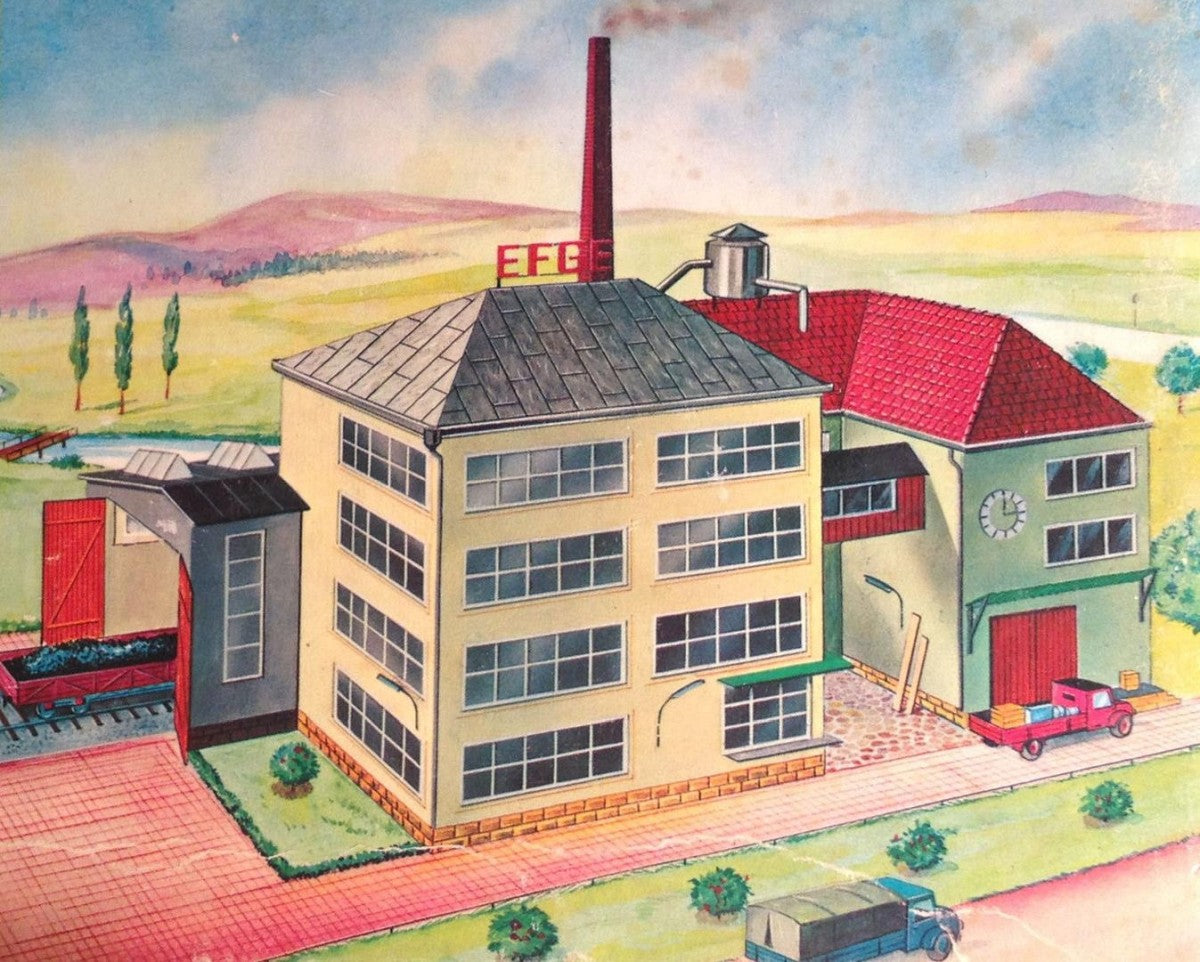 Vau-Pe 112-B HO Fabrik Plastics Factory Building Kit