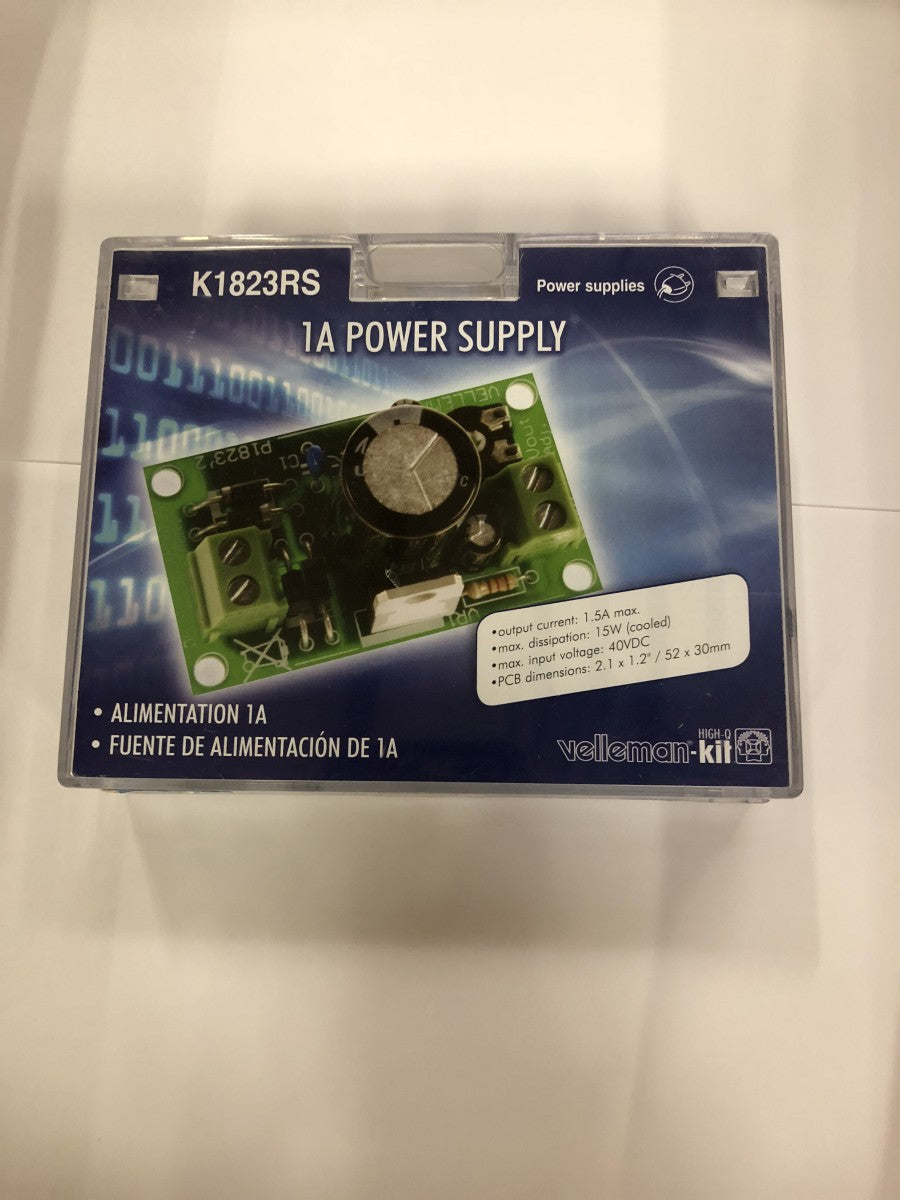Velleman K1823RS 1A Power Supply Kit