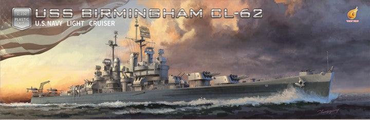 Very Fire 350921 1:350 USS Birmingham CL62 Light Cruiser Plastic Model Kit